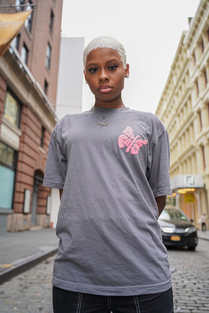 Paulofame Logo Tee ” Baby Pink”